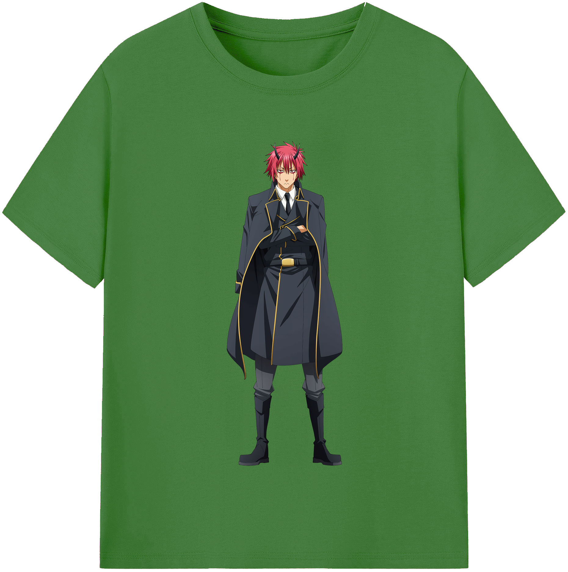 （画像用） 転スラ Regarding Reincarnated to Slime レディースカジュアルプリントTシャツ（綿100％）